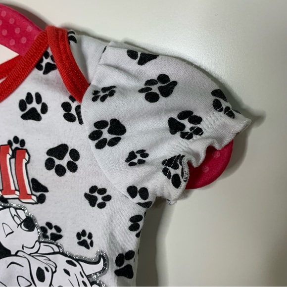Disney Baby 101 Dalmatians All Tuckered Out Bodysuit - Picture 6 of 13